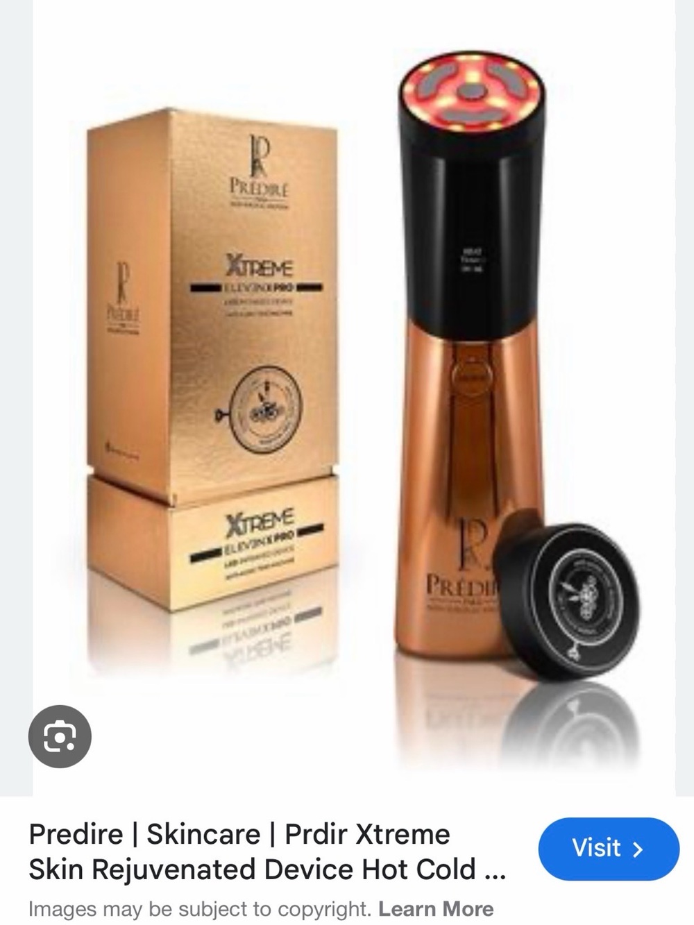 Prédiré Xtreme Eleven X Pro LED Infrared Device - Gold Box